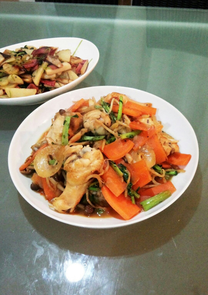 超簡単!!手羽元の焼き肉炒め-レシピのメイン写真