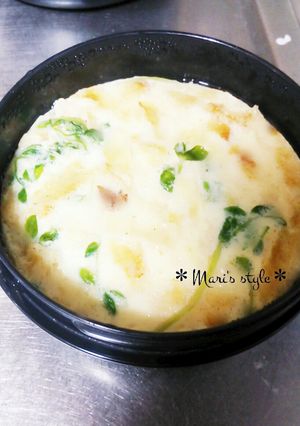 旦那様の保温弁当に簡単茶碗蒸し♡-レシピのメイン写真