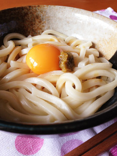柚子胡椒香る♡釜玉うどん♡-レシピのメイン写真