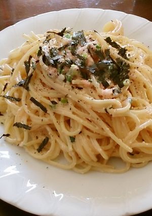 簡単!たらこスパゲッティ-レシピのメイン写真