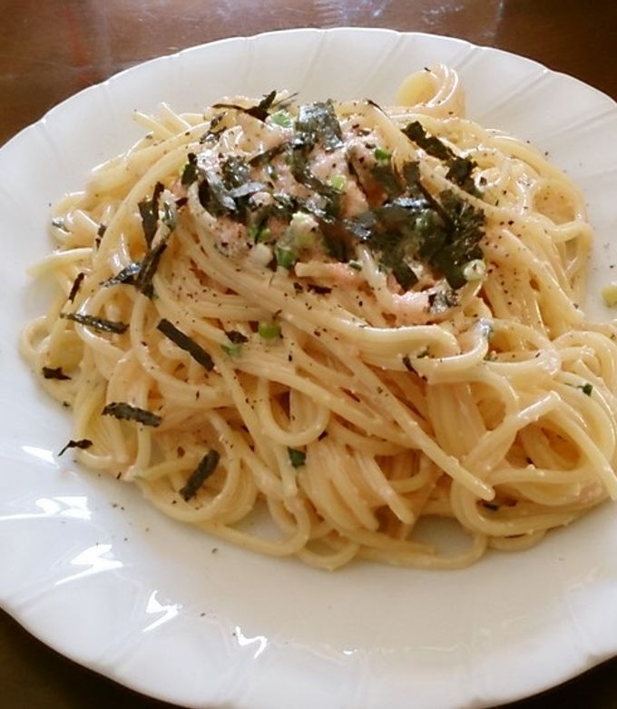 簡単!たらこスパゲッティ-レシピのメイン写真