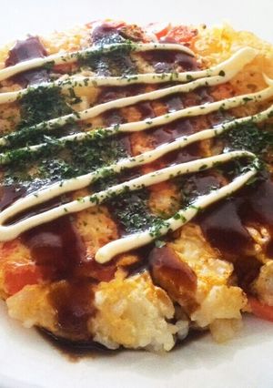 残りご飯のお好み焼き☆-レシピのメイン写真