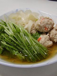 鶏団子のサッと煮-レシピのメイン写真