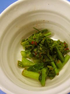 めっけもん♪簡単!菜の花のキムチ漬け-レシピのメイン写真