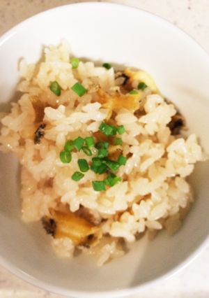 あわび炊き込み-レシピのメイン写真