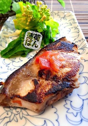 塩トマトで♪ブリの塩トマト焼き✿-レシピのメイン写真