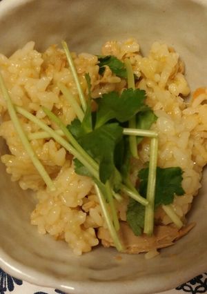 圧力鍋でツナ*ニンジン飯-レシピのメイン写真