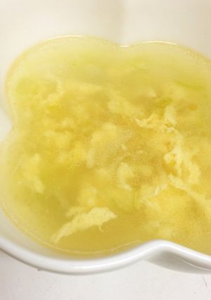 ふわっふわ卵の中華スープ♩-レシピのメイン写真