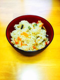 簡単♫鮭フレークの炊き込み御飯-レシピのメイン写真