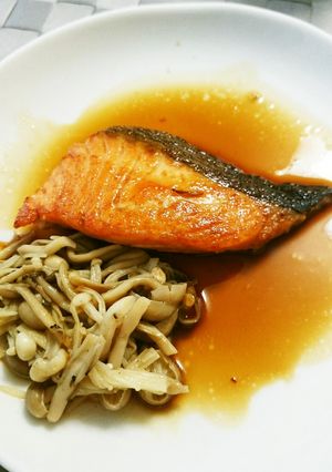 サーモン（生鮭）の照り焼き-レシピのメイン写真