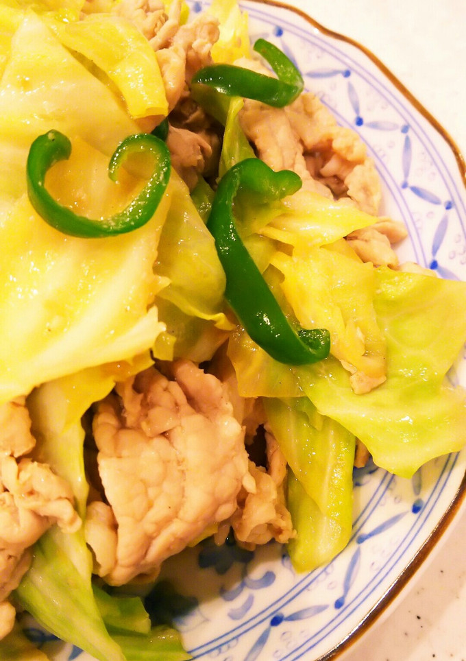 豚肉とキャベツの簡単炒め-レシピのメイン写真