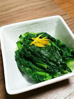 のらぼう菜のおひたし-レシピのメイン写真