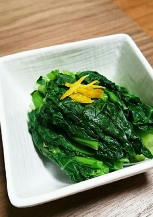 のらぼう菜のおひたし-レシピのメイン写真