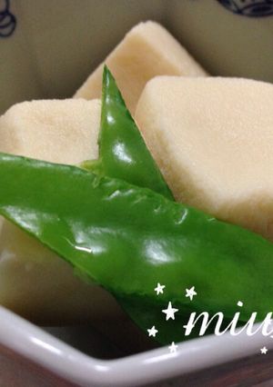 高野豆腐の煮物-レシピのメイン写真
