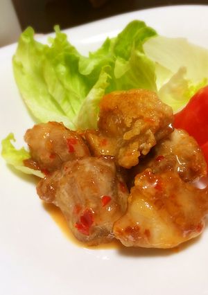 揚げ鶏のスイチリマヨ和え-レシピのメイン写真