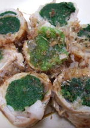 ほうれん草の豚肉巻き巻き♪-レシピのメイン写真