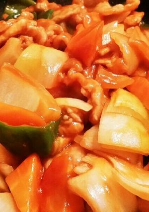 肩ロースを使って酢豚(*^^*)-レシピのメイン写真