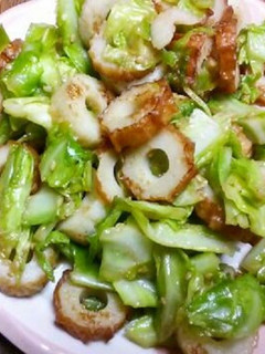 ちくわとキャベツの簡単おかず-レシピのメイン写真