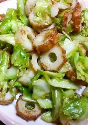 ちくわとキャベツの簡単おかず-レシピのメイン写真