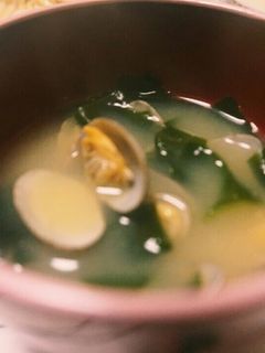 アサリの味噌汁-レシピのメイン写真