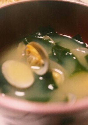 アサリの味噌汁-レシピのメイン写真