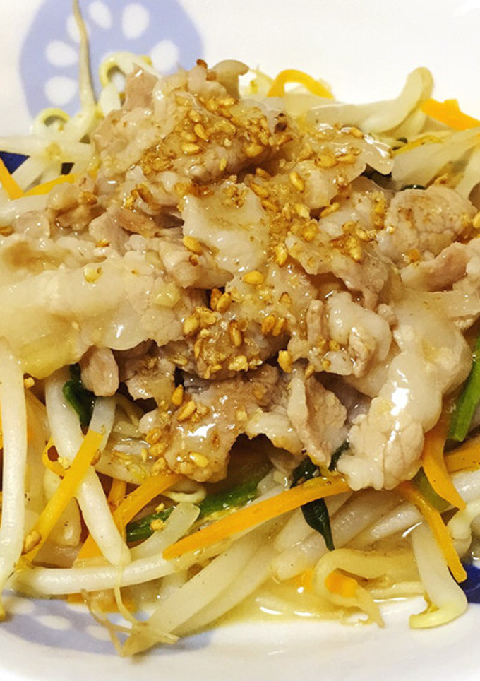 ☆うまうまっ☆もやしと野菜の肉あんかけ♪-レシピのメイン写真