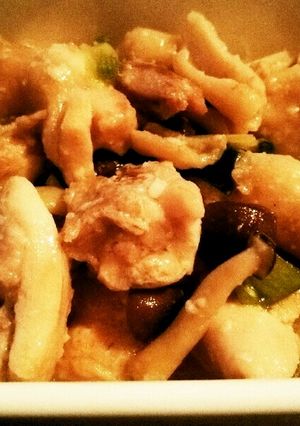 鶏肉としめじとネギの塩麹炒め-レシピのメイン写真