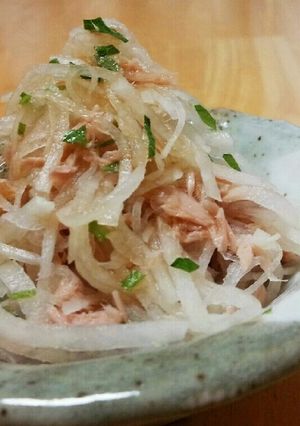 簡単サッパリ！大根のツナぽんサラダ☆-レシピのメイン写真