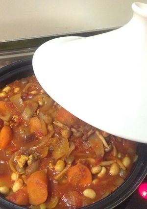 豆カレーin寒天鶏肉-レシピのメイン写真