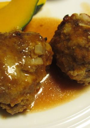 グリルで煮込ハンバーグ　簡単-レシピのメイン写真