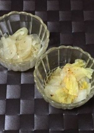 玉葱と白菜のおひたし-レシピのメイン写真