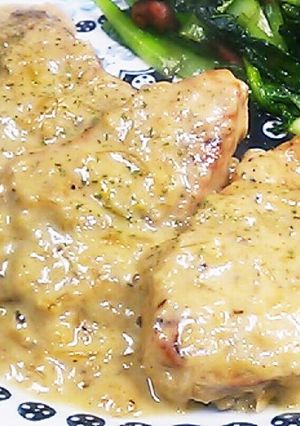 豚ロースかたまり*クリーム煮-レシピのメイン写真