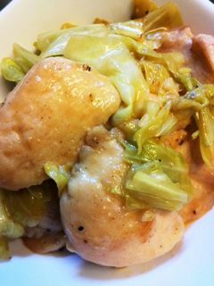 鶏むね肉とキャベツのレモン炒め☺-レシピのメイン写真