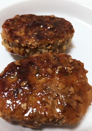 簡単ヘルシーな豆腐しそハンバーグ-レシピのメイン写真