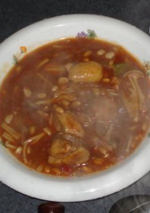 なっとうチキンスープカレー-レシピのメイン写真