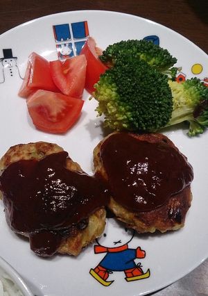 お好み焼きみたい？キャベツバーグ♪-レシピのメイン写真