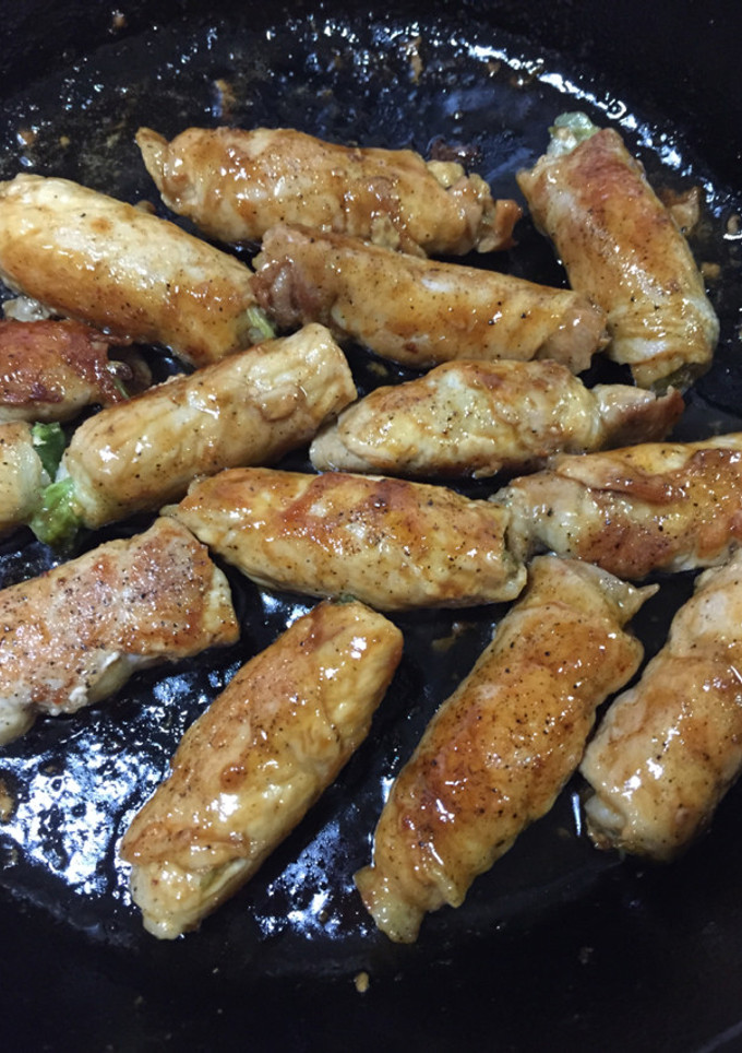 ヨシダソースでレタスの肉巻き-レシピのメイン写真