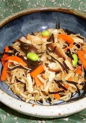 乾物トリオの煮物♪-レシピのメイン写真