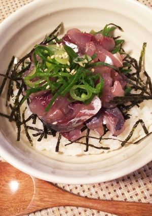 5分で簡単！絶品ごまあじ丼★-レシピのメイン写真