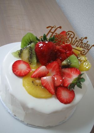 バースデーケーキの記録☆2006・5-レシピのメイン写真