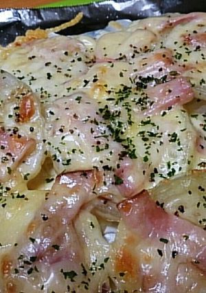簡単！新玉ねぎのチーズ焼き-レシピのメイン写真