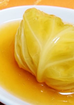 おばあちゃんの鶏和風ロールキャベツ-レシピのメイン写真