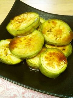 青丸ナスのステーキ-レシピのメイン写真