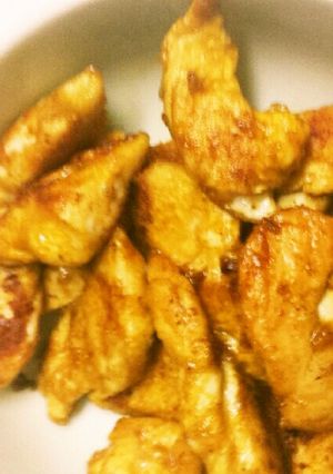 ささみのカレー焼き！お弁当にどうぞ-レシピのメイン写真