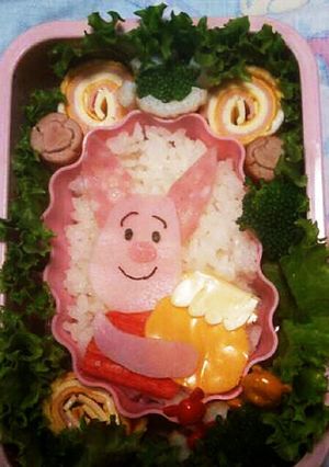 キャラ弁 簡単 ピグレット-レシピのメイン写真