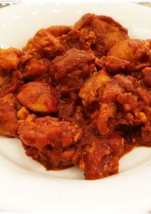 簡単メイン！母のチキンのトマト煮♡-レシピのメイン写真