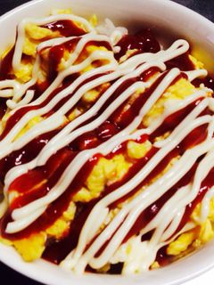【ズボラ飯】たまご丼-レシピのメイン写真