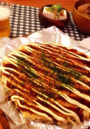 簡単低カロ★もやしと豆腐のお好み焼き-レシピのメイン写真
