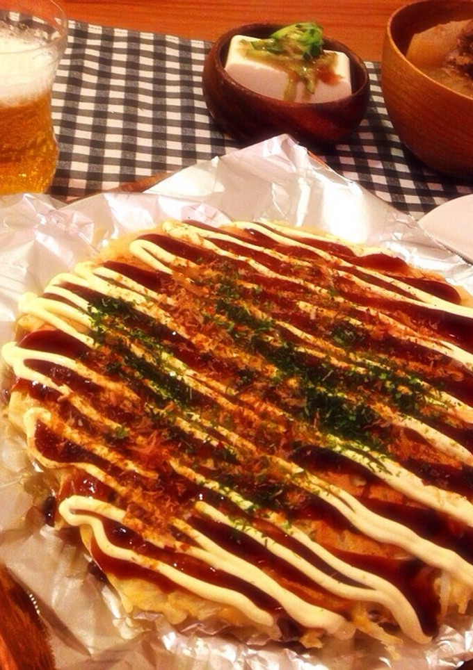 簡単低カロ★もやしと豆腐のお好み焼き-レシピのメイン写真