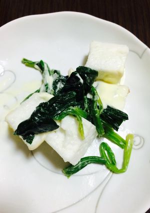ほうれん草とはんぺんのマヨ和え-レシピのメイン写真